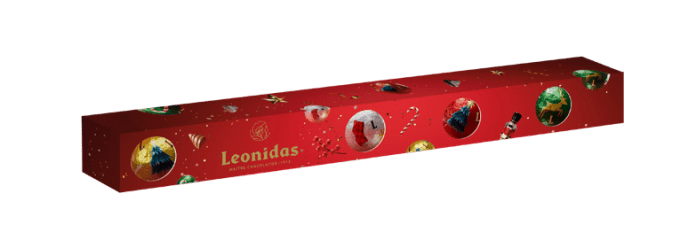 Réglette 10 BOULES DE NOEL 115g