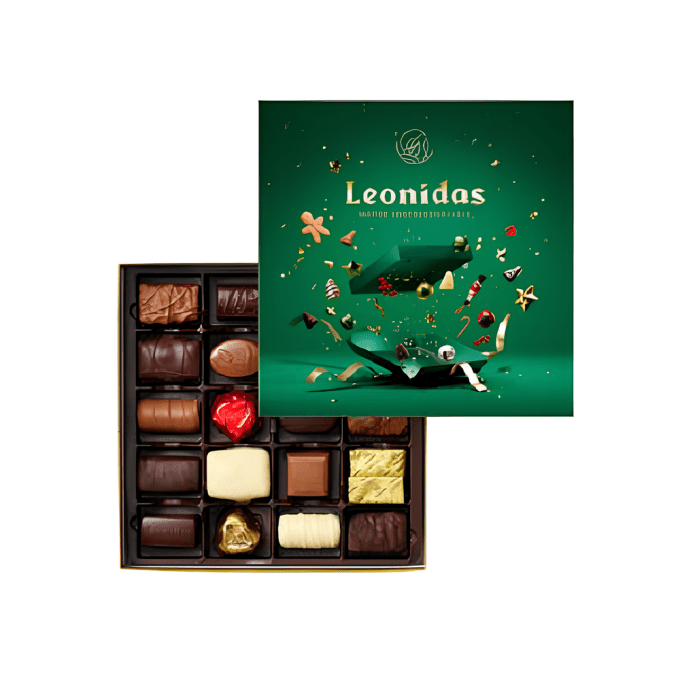 Coffret VERT 22 CHOCOLATS 300g