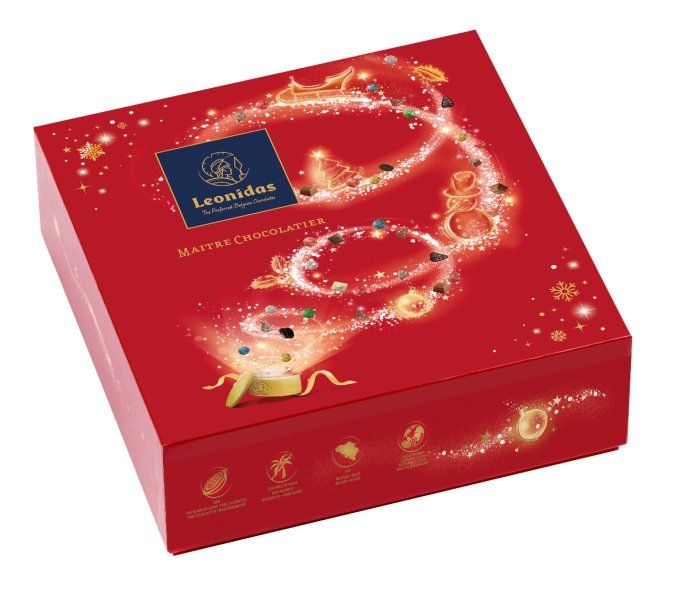 Coffret ROUGE 44 CHOCOLATS 600g
