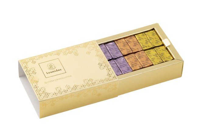 Coffret TRIO GIANDUJA 24 chocolats 250g