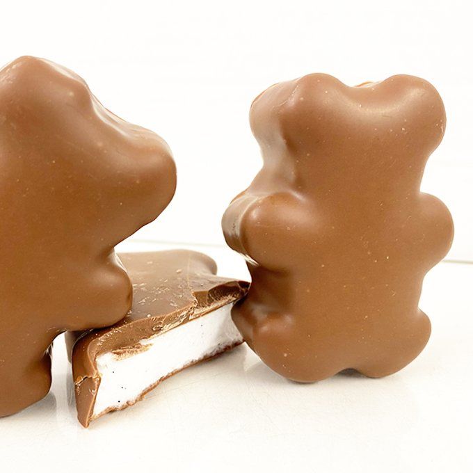 Cube 8 OURSONS GUIMAUVE chocolat au lait